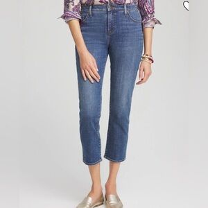 Chico’s Girlfriend Crop Jeans Chico’s 0.5 = 6